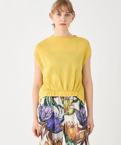 Ballsey ボールジー ニット イエロー サイズ:S(9号) | ウール セーブル  