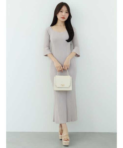 MERCURYDUO（マーキュリーデュオ）の「アコーディオンスクエアバッグ（ハンドバッグ・レディース・アイボリー/ブラック/ブルー/ベビーピンク/ピンク・FREE）」の15枚目の写真