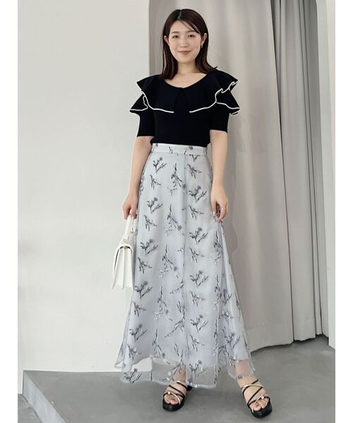 MERCURYDUO（マーキュリーデュオ）の「アコーディオンスクエアバッグ（ハンドバッグ・レディース・アイボリー/ブラック/ブルー/ベビーピンク/ピンク・FREE）」の16枚目の写真