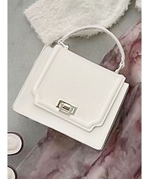 MERCURYDUO | アコーディオンスクエアバッグ(ハンドバッグ)