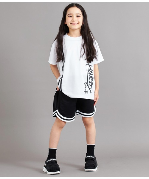 ANAP kids(アナップキッズ)の「速乾スポーティラインハーフパンツ(その他パンツ・キッズ・グリーン/ブラック・110cm/120cm/130cm)」の14枚目の写真