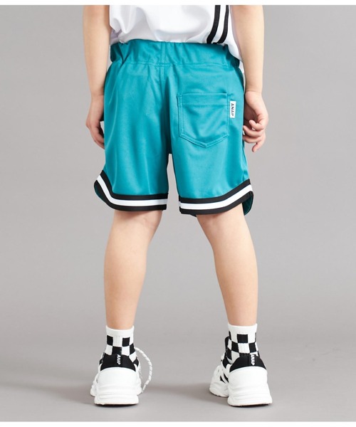 ANAP kids(アナップキッズ)の「速乾スポーティラインハーフパンツ(その他パンツ・キッズ・グリーン/ブラック・110cm/120cm/130cm)」の9枚目の写真