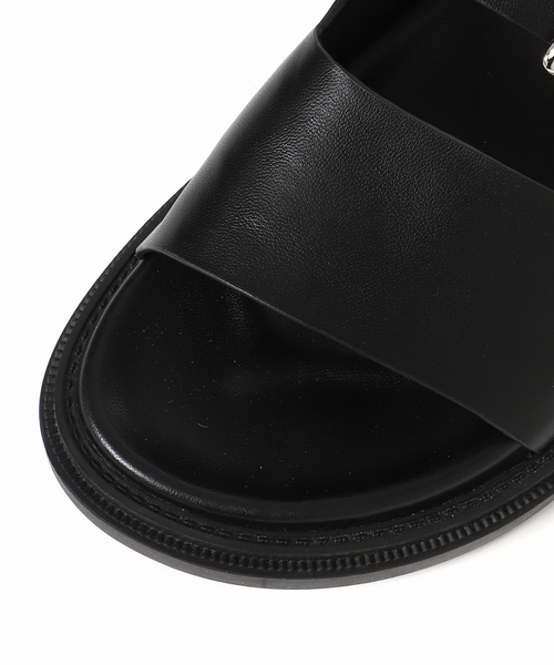 MOHI（モヒ）の「《WEB限定追加》【MOHI / モヒ】ベルトサンダル（サンダル・レディース・ブラック/ホワイト×ホワイト・38/37/36/39）」の14枚目の写真