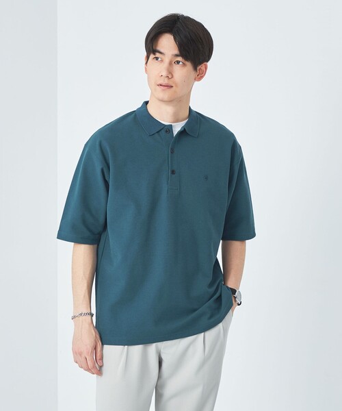 green label relaxingのポロシャツ green label relaxing ポロシャツ ミラノ ロゴ メンズ