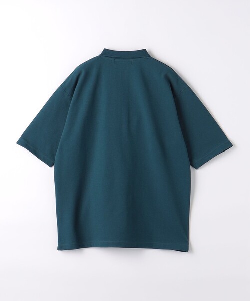 green label relaxing（グリーンレーベルリラクシング）の「ミラノロゴ ポロシャツ（ポロシャツ・メンズ・ネイビー/ライトグレー/ターコイズブルー・M/S/XL/L）」の10枚目の写真