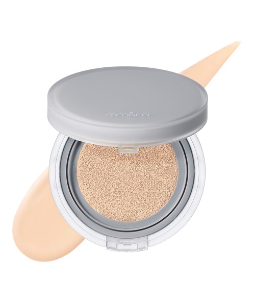 rom&nd(ロムアンド)の「rom&nd ヌーゼロクッション(ファンデーション・レディース・03 natural21/04 beige23/02 pure21/01 porcelain17・FREE)」の3枚目の写真