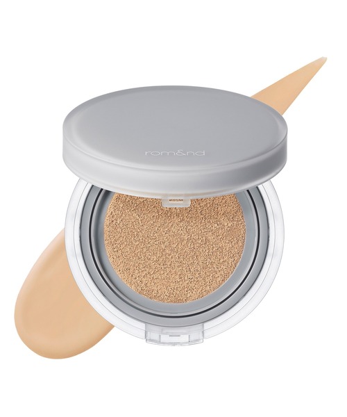 rom&nd(ロムアンド)の「rom&nd ヌーゼロクッション(ファンデーション・レディース・03 natural21/04 beige23/02 pure21/01 porcelain17・FREE)」の4枚目の写真