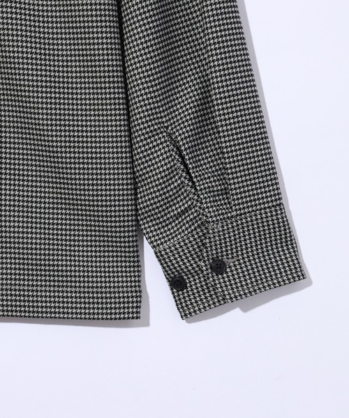 SILAS(サイラス)の「L/S HOUNDSTOOTH PATTERN SHIRT(その他アウター・メンズ・ベージュ/グレー/グリーン・M/L/XL)」の15枚目の写真