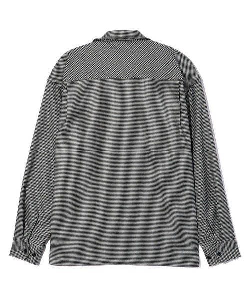 SILAS(サイラス)の「L/S HOUNDSTOOTH PATTERN SHIRT(その他アウター・メンズ・ベージュ/グレー/グリーン・M/L/XL)」の11枚目の写真