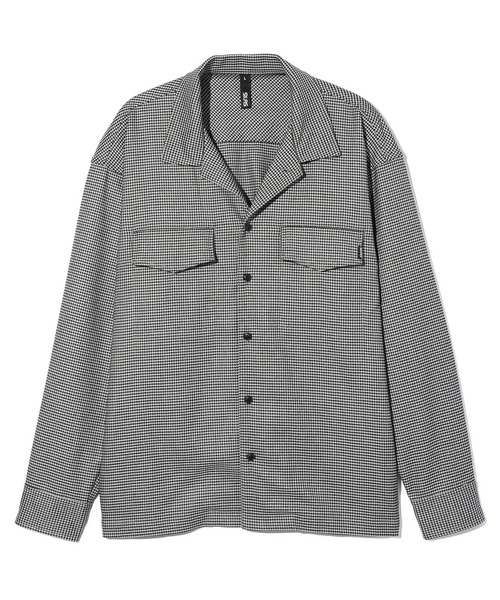 SILAS(サイラス)の「L/S HOUNDSTOOTH PATTERN SHIRT(その他アウター・メンズ・ベージュ/グレー/グリーン・M/L/XL)」の10枚目の写真