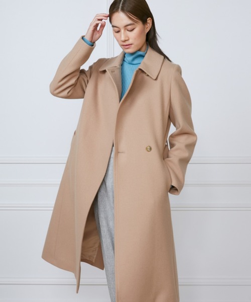 INED（イネド）の「Super110'sメルトンラップコート（チェスターコート