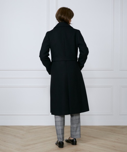 INED（イネド）の「Super110'sメルトンラップコート（チェスターコート
