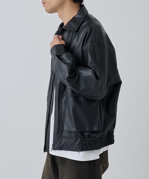 colony2139 ヴィンテージレザーライクA2フライトジャケット COLONY 2139｜【UNISEX/新色追加】ヴィンテージレザーライクA2