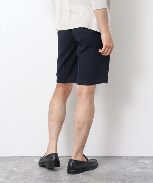 NOLLEY’S（ノーリーズ）の「LINOTECH リネンライクショートパンツ（その他パンツ・メンズ・ダークネイビー/ライトグレー/チャコールグレー・S/M/L/XL）」の9枚目の写真