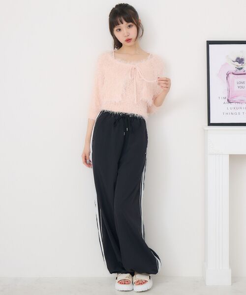 ems excite（エムズエキサイト）の「ライントラックパンツ（その他パンツ・レディース・ピンク/ブラック/オフホワイト・FREE）」の22枚目の写真