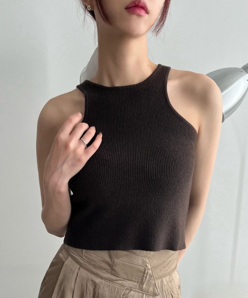 Paddyhill　ニットタンクトップ Sustainableニットタンクトップス(ニット)｜トップス｜SNIDEL