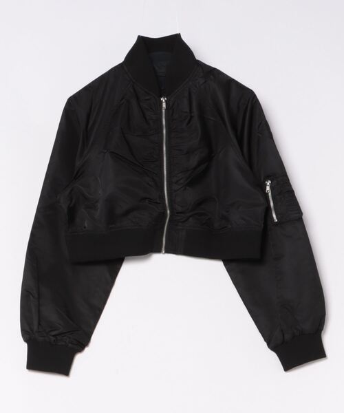 MAISON BREEZE reveur(メゾンブリーズレヴール)の「【MAISON BREEZE reveur】150DラグランショートMA-1 trc(MA-1・レディース・カーキ/ブラック/グリーン・FREE)」の20枚目の写真