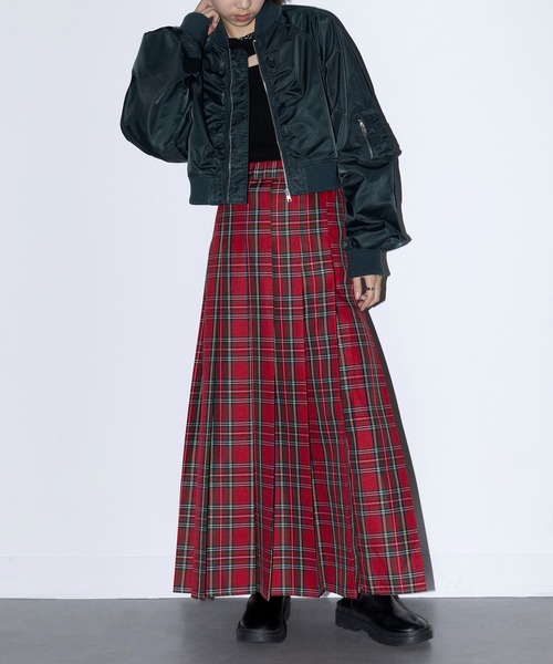 MAISON BREEZE reveur(メゾンブリーズレヴール)の「【MAISON BREEZE reveur】150DラグランショートMA-1 trc(MA-1・レディース・カーキ/ブラック/グリーン・FREE)」の9枚目の写真