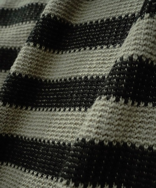 EGO TRIPPING（エゴトリッピング）の「mn2991-BORDERBLEND ニット（ニット/セーター・メンズ・ブラック系その他/サンドグレー/ブラウン系その他・48/46）」の15枚目の写真