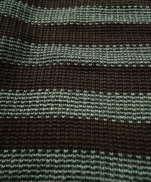 EGO TRIPPING（エゴトリッピング）の「mn2991-BORDERBLEND ニット（ニット/セーター・メンズ・ブラック系その他/サンドグレー/ブラウン系その他・48/46）」の20枚目の写真