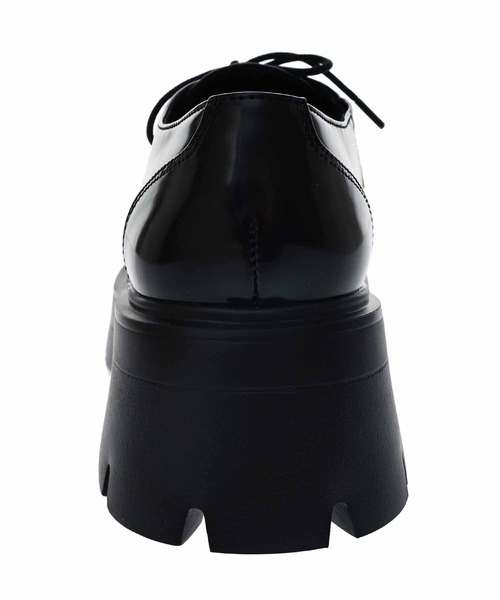 31 Sons de mode（トランテアン　ソン　ドゥ　モード）の「オックスフォードレースアップシューズ（ローファー・レディース・ダークブラウン/ブラック・S/M/L）」の6枚目の写真