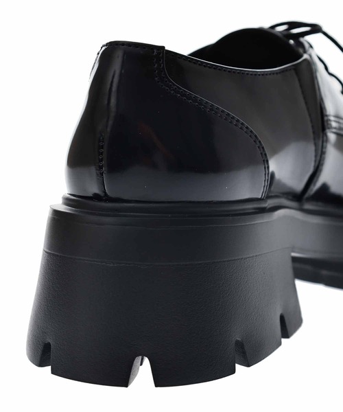 31 Sons de mode（トランテアン　ソン　ドゥ　モード）の「オックスフォードレースアップシューズ（ローファー・レディース・ダークブラウン/ブラック・S/M/L）」の10枚目の写真