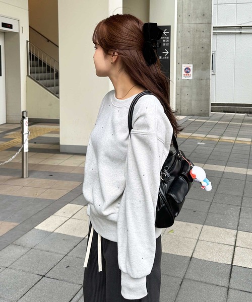 あやりさん専用 セール】裏起毛スタッズスウェット（スウェット）｜nelliy.（ネルリー