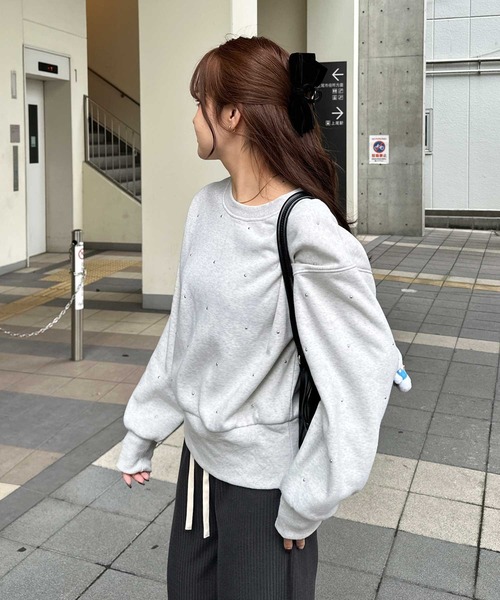 NEK! CD3枚セット➕オマケ セール】裏起毛スタッズスウェット（スウェット）｜nelliy.（ネルリー