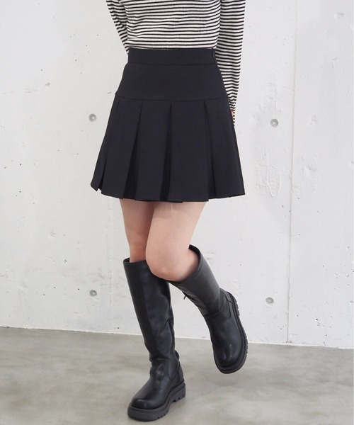 tiptop（ティップトップ）の「【2サイズ展開】プリーツスカパン（スカート・レディース・アイボリー/ブラック/チャコールグレー/ブラック系その他・S/M）」の20枚目の写真