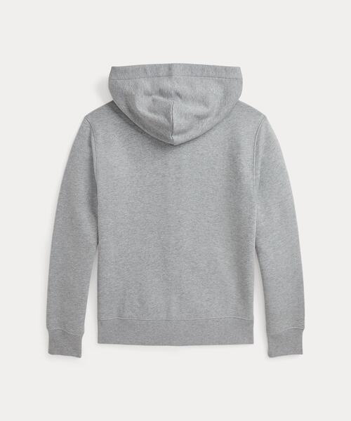 POLO RALPH LAUREN CHILDRENSWEAR(ポロ ラルフ ローレン チルドレンズウェア)の「コーデュロイロゴ フリース フルジップ フーディ(パーカー・キッズ・グレー系・XL/S/M/L)」の2枚目の写真