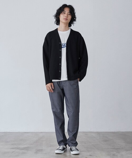 coen(コーエン)の「ニットライクカーディガン(パーカー・メンズ・マスタード/ネイビー/ブラック・S/M/L/XL)」の7枚目の写真