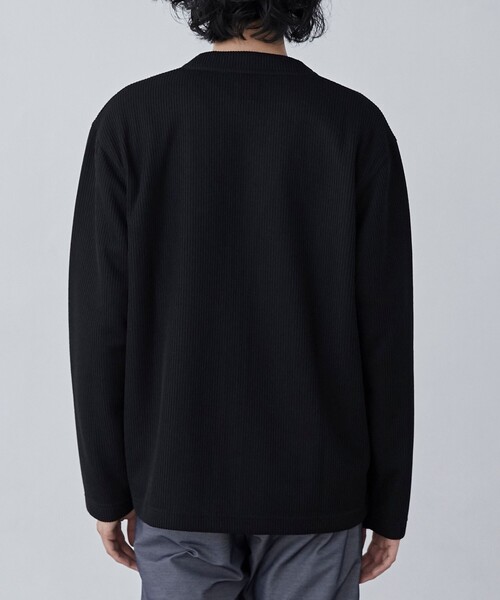 coen(コーエン)の「ニットライクカーディガン(パーカー・メンズ・マスタード/ネイビー/ブラック・S/M/L/XL)」の11枚目の写真