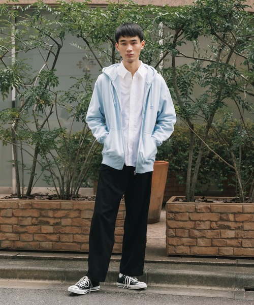 セール】△LIFEMAX/ライフマックス 10オンス フルジップパーカ（裏