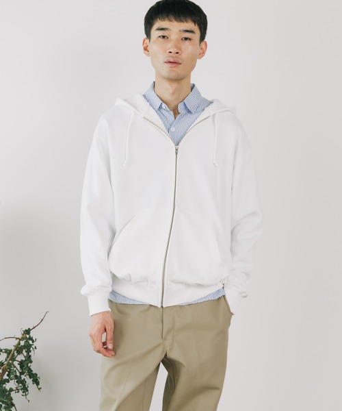 セール】△LIFEMAX/ライフマックス 10オンス フルジップパーカ（裏