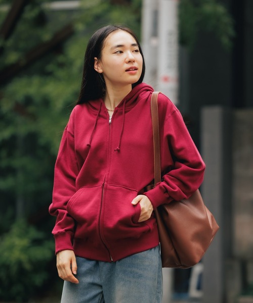 セール】△LIFEMAX/ライフマックス 10オンス フルジップパーカ（裏