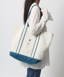 Lee | Lee/リー キャンバス ロゴ ピスネーム ワンポイント刺繍 カバーオールポケット トートバッグ/レディース メンズ(トートバッグ)