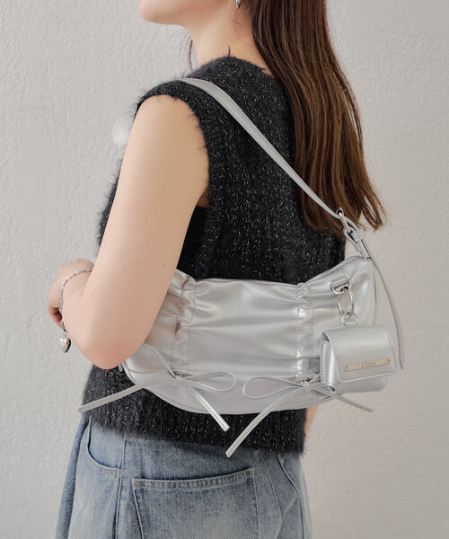 GALLARDAGALANTE【500mlペットボトル収納可】ラウンドミニバッグ GALLARDAGALANTE【500mlペットボトル収納可】ラウンドミニバッグ