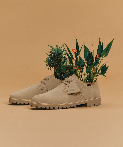 クラークスClarks Desert Khan 56 サイズ8.5 ベージュ Clarks シューズ ドレスシューズ 【 CLARKS / クラークス