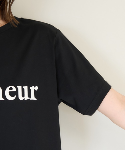 ROPE' PICNIC(ロペピクニック)の「RENUロゴTシャツ/接触冷感(Tシャツ/カットソー・レディース・ホワイト系その他2/ホワイト系その他/ブラック・38)」の20枚目の写真