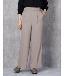 Perfect Suit FActory | 麻調合繊ワイドパンツ(スラックス)