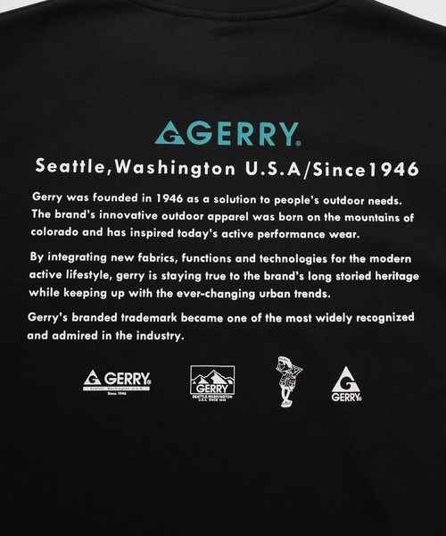 GERRY(ジェリー)の「【GERRY/ジェリー】ワンポイントロゴ&バックプリントデザイン ダンボールニットスウェット(スウェット・メンズ・ブラック/ライトブルー/グレー/ホワイト・M/L/XL)」の7枚目の写真