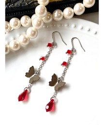 【MUURABBTI】蝶々の舞いピアス(MA)