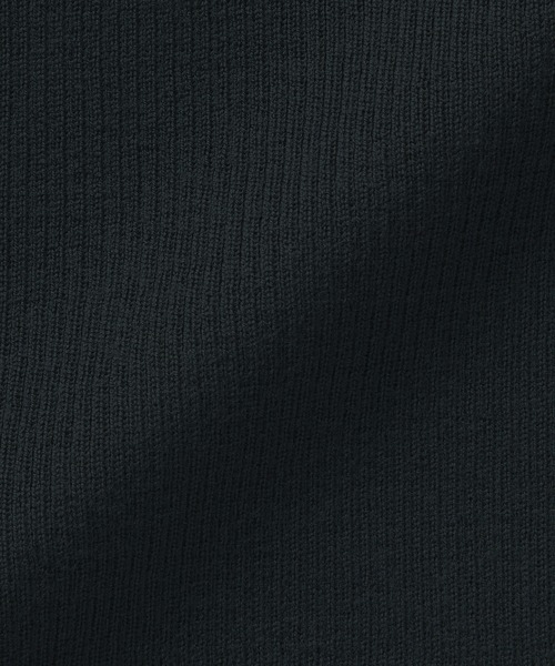 無印良品（ムジルシリョウヒン）の「紳士　洗えるウールリブタートルネックセーター（ニット/セーター・メンズ・ブラック/チャコールグレー/オフホワイト/ブラウン/パープル/オートミール・XL/L/M/S）」の18枚目の写真