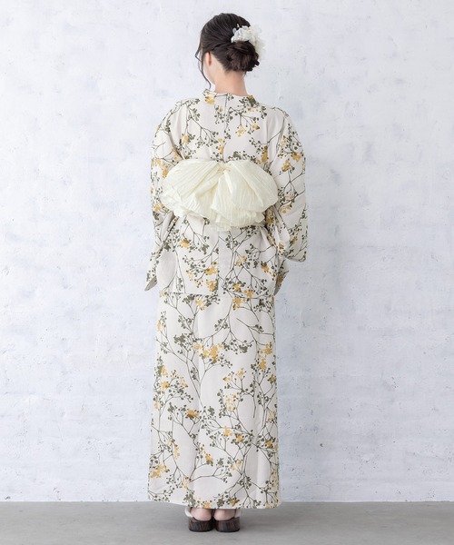 セール】floro2wayセパレート浴衣3点セット （上着＋スカート＋帯