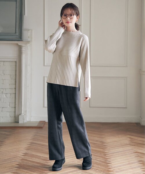 ikka（イッカ）の「スニーカーブーツ（ブーツ・レディース・オートミール/ブラック/チャコールグレー・L/M）」の17枚目の写真