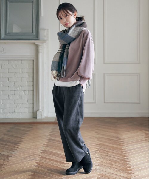 ikka（イッカ）の「スニーカーブーツ（ブーツ・レディース・オートミール/ブラック/チャコールグレー・L/M）」の20枚目の写真