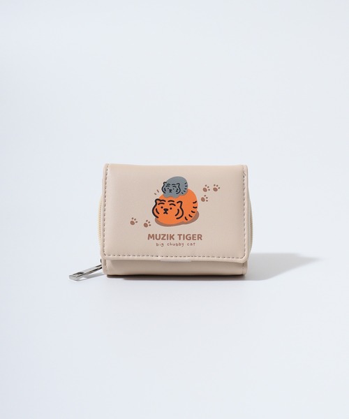 FUNALIVE（ファンアライブ）の「ムジークタイガー　チョイスラウンドミニ財布（財布・メンズ・アイボリー/ベージュ/ブラック/サックスブルー・FREE）」の6枚目の写真