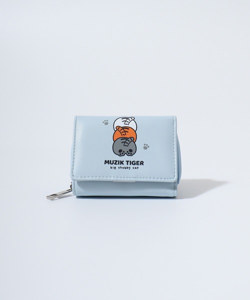 FUNALIVE（ファンアライブ）の「ムジークタイガー　チョイスラウンドミニ財布（財布・メンズ・アイボリー/ベージュ/ブラック/サックスブルー・FREE）」の7枚目の写真