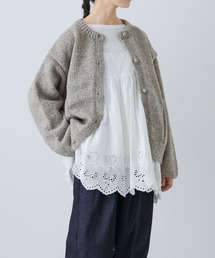 かぐれ | ペルークルーネックカーディガン(ニット/セーター)