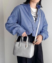 fredy emue | スクエアボストンショルダーバック(ボストンバッグ)